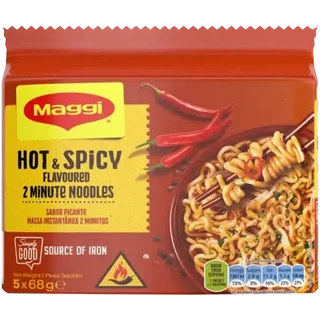 Checkers Sixty60 | Maggi Chicken Flavoured 2 Minute Noodles 5 x 68g