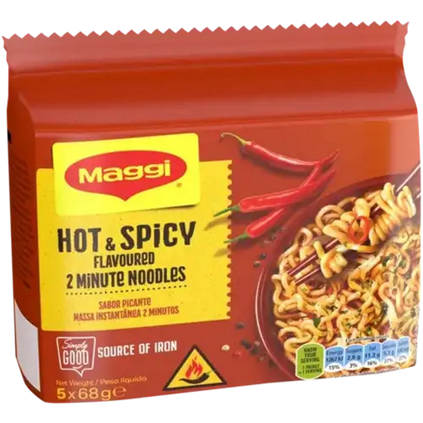 その他 maggy Checkers Sixty60 | Maggi Hot & Spicy Flavoured 2 Minute Noodles 5
