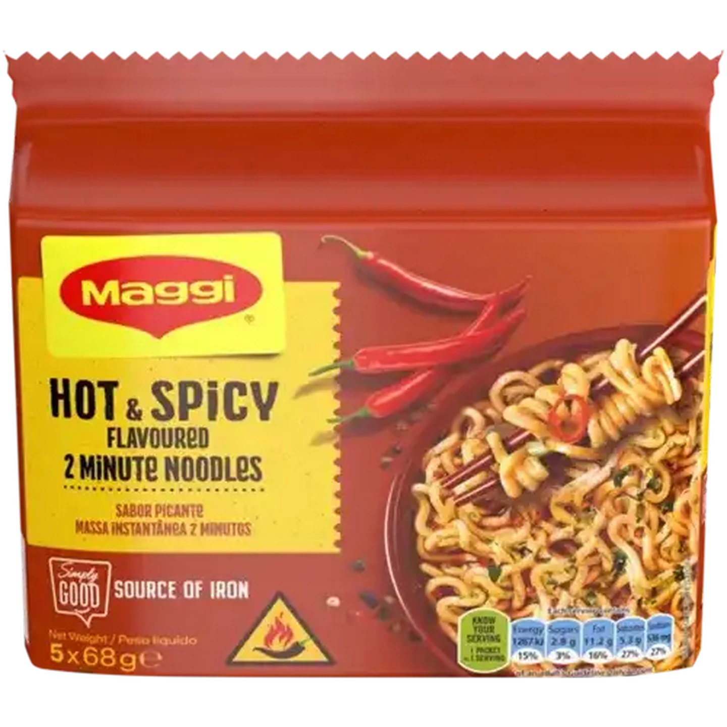 Checkers Sixty60 | Maggi Hot & Spicy Flavoured 2 Minute Noodles 5