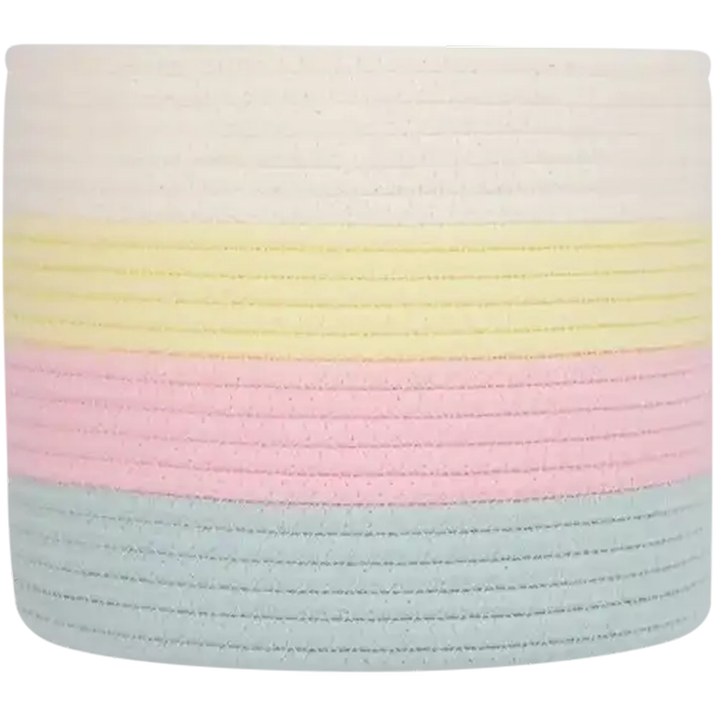 Image of Small Rainbow/Plane Knitted Storage Basket