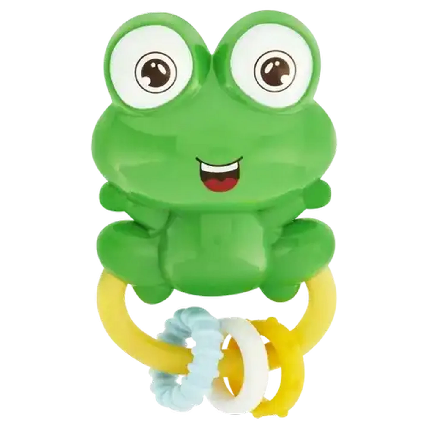 Image of Jolly Tots Froggy Rattle Rings 3 Months +