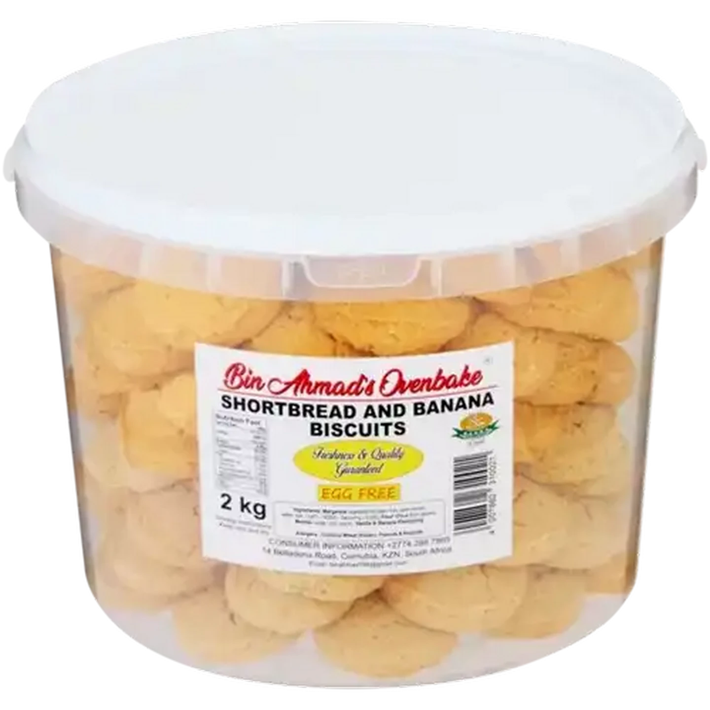 Manimaris pancakebasket（double）natural Checkers Sixty60 | Bin Ahmad's Ovenbake Shortbread and Banana
