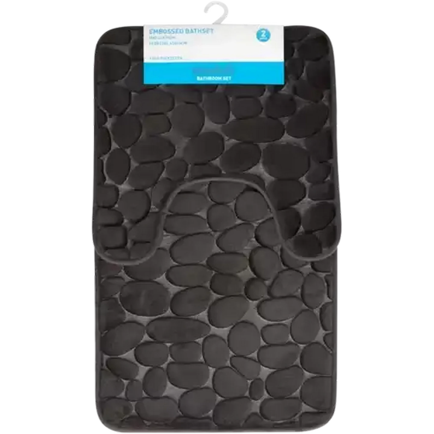 Image of Essentials Embossed Bath Set 2 Piece