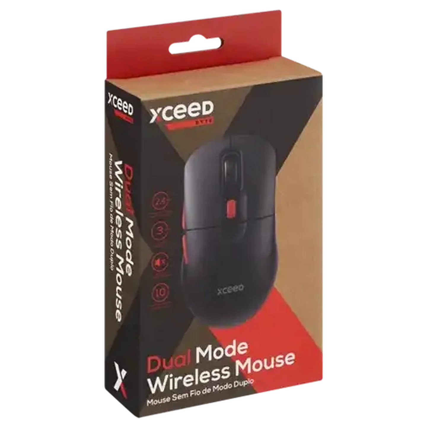 Image of Xceed Byte Black Dual Mode Wireless Mouse