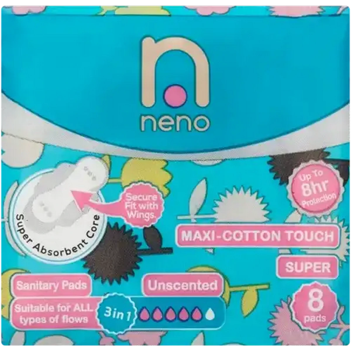 Checkers Sixty60 | Neno Super Maxi-Cotton Touch Unscented Sanitary Pads ...