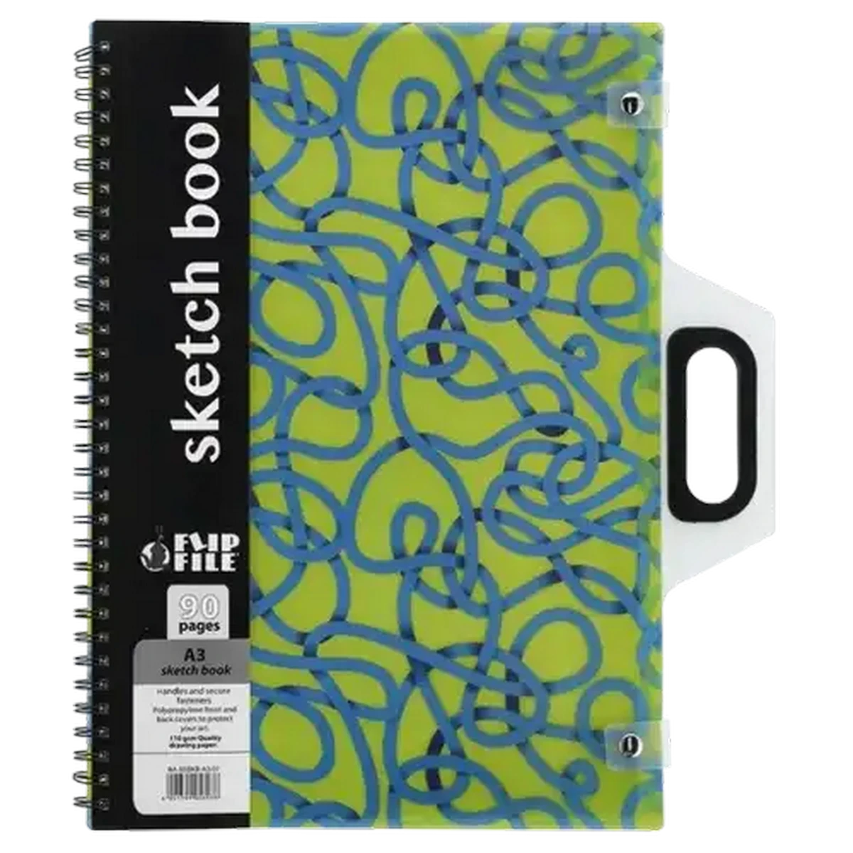 Checkers Sixty60 | Flip File Lime A3 Sketch Book
