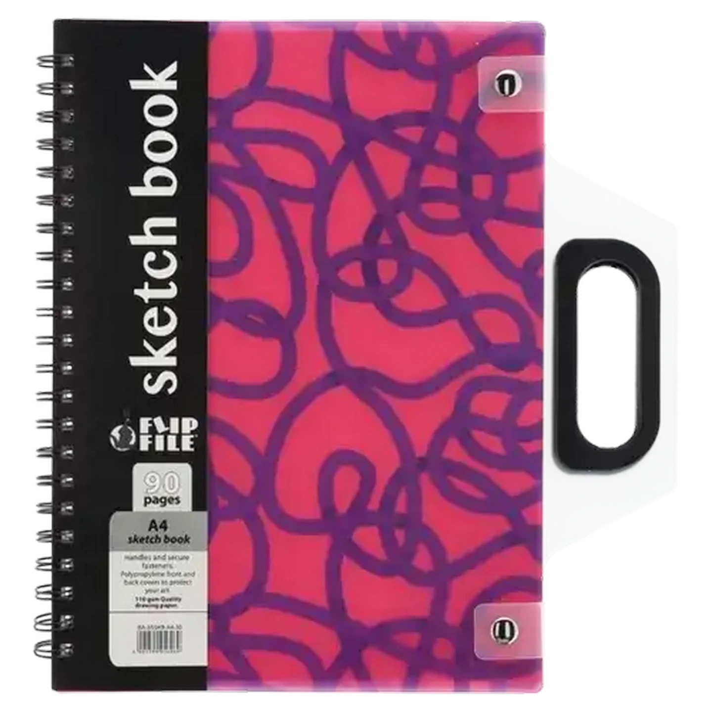 Checkers Sixty60 | Flip File Pink A4 Sketch Book