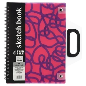 Checkers Sixty60 | Flip File Pink A4 Sketch Book
