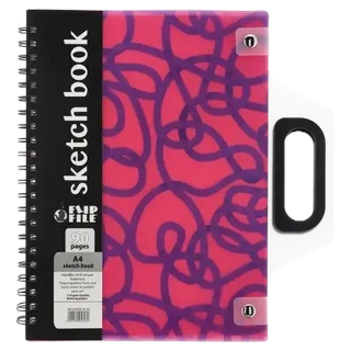 Checkers Sixty60 | Flip File Pink A3 Sketch Book