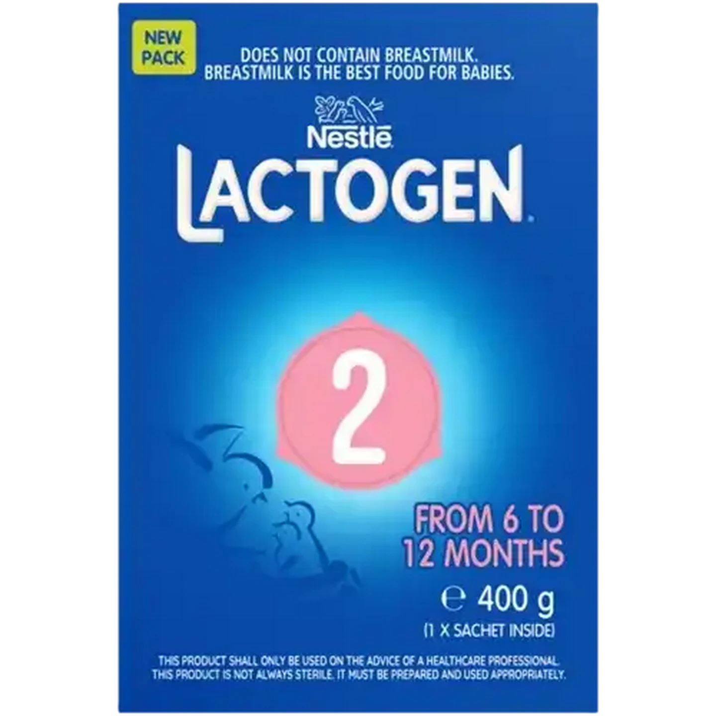 Image of Nestlé Lactogen Stage 2 Follow-Up Formula 400g