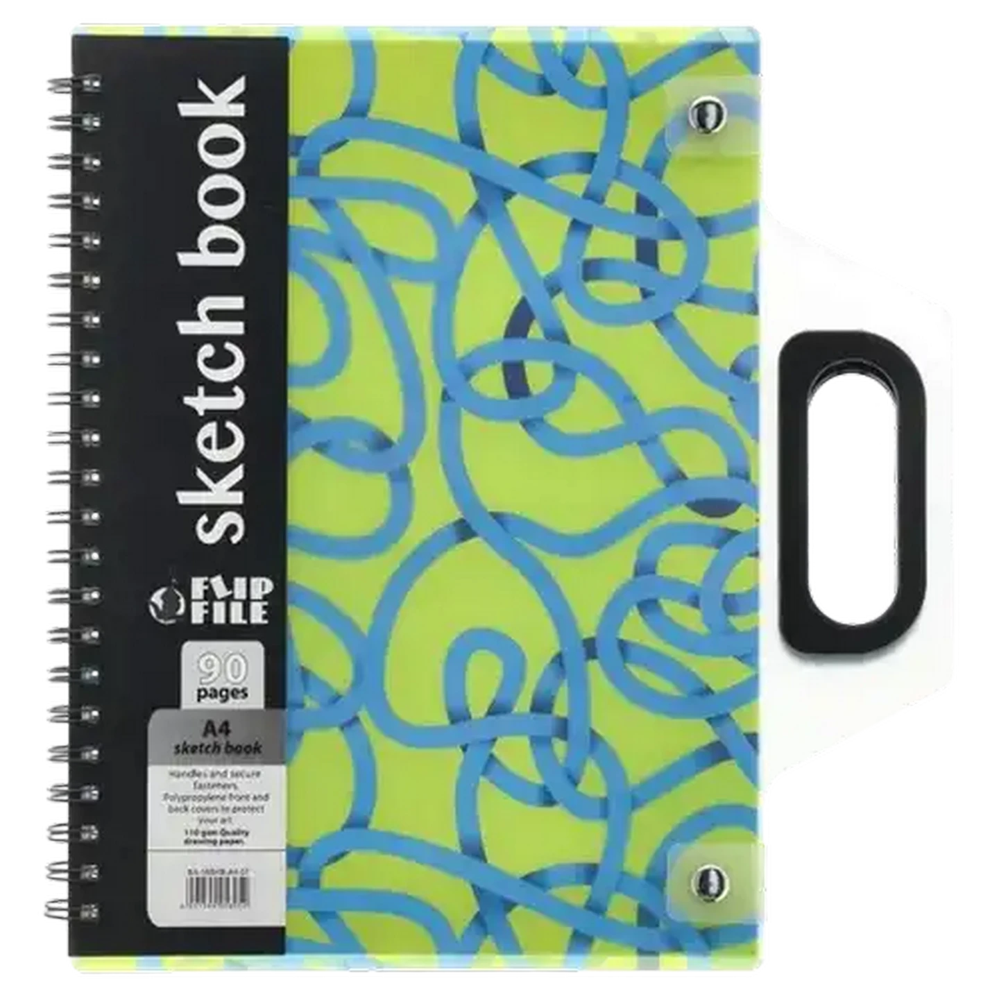 Checkers Sixty60 | Flip File Lime A4 Sketch Book