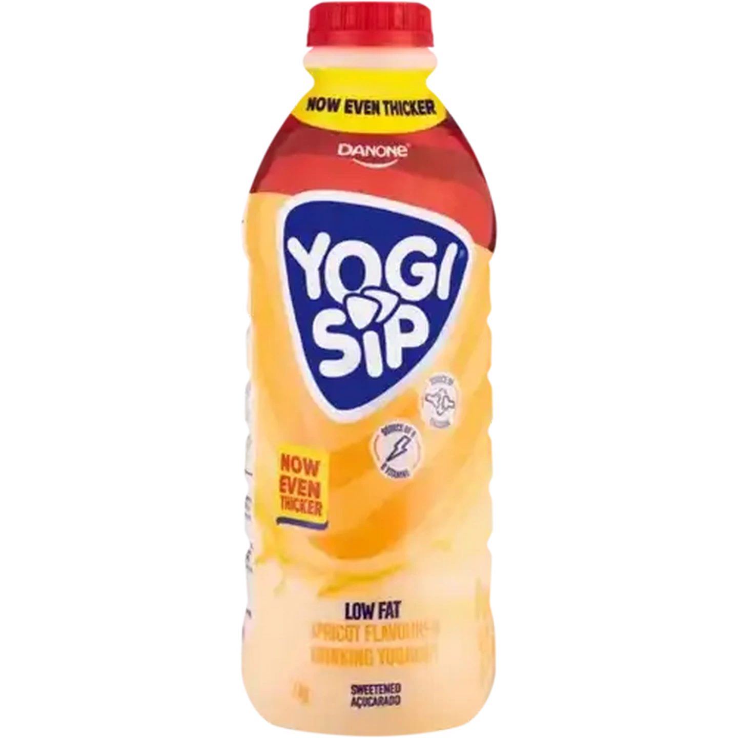 Image of Danone Yogi Sip Apricot Flavoured Low Fat Drinking Yoghurt 1kg