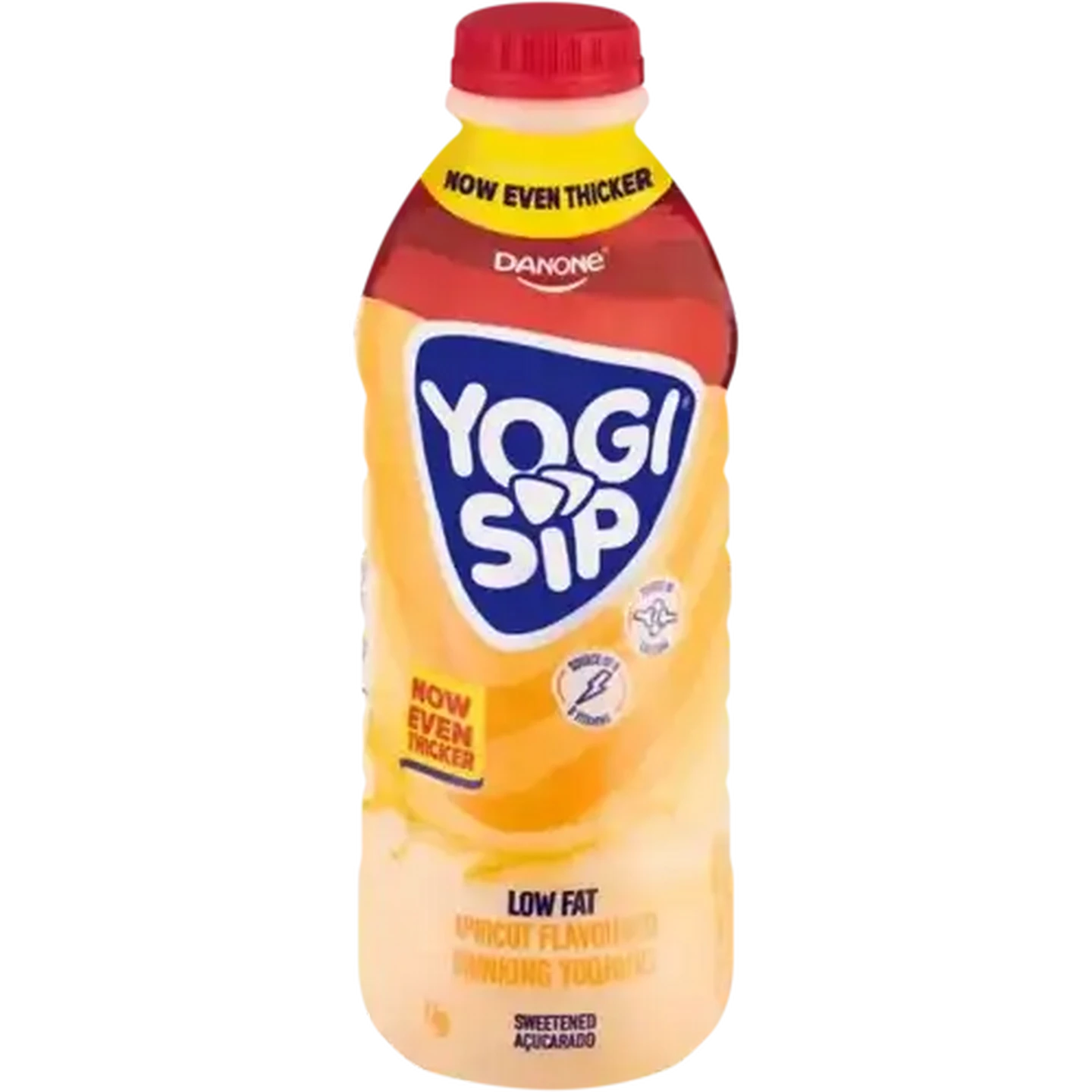 Image of Danone Yogi Sip Apricot Flavoured Low Fat Drinking Yoghurt 1kg