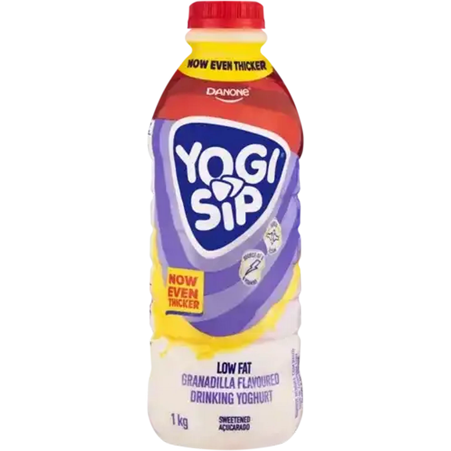 Image of Danone Yogi Sip Granadilla Flavoured Low Fat Drinking Yoghurt 1kg