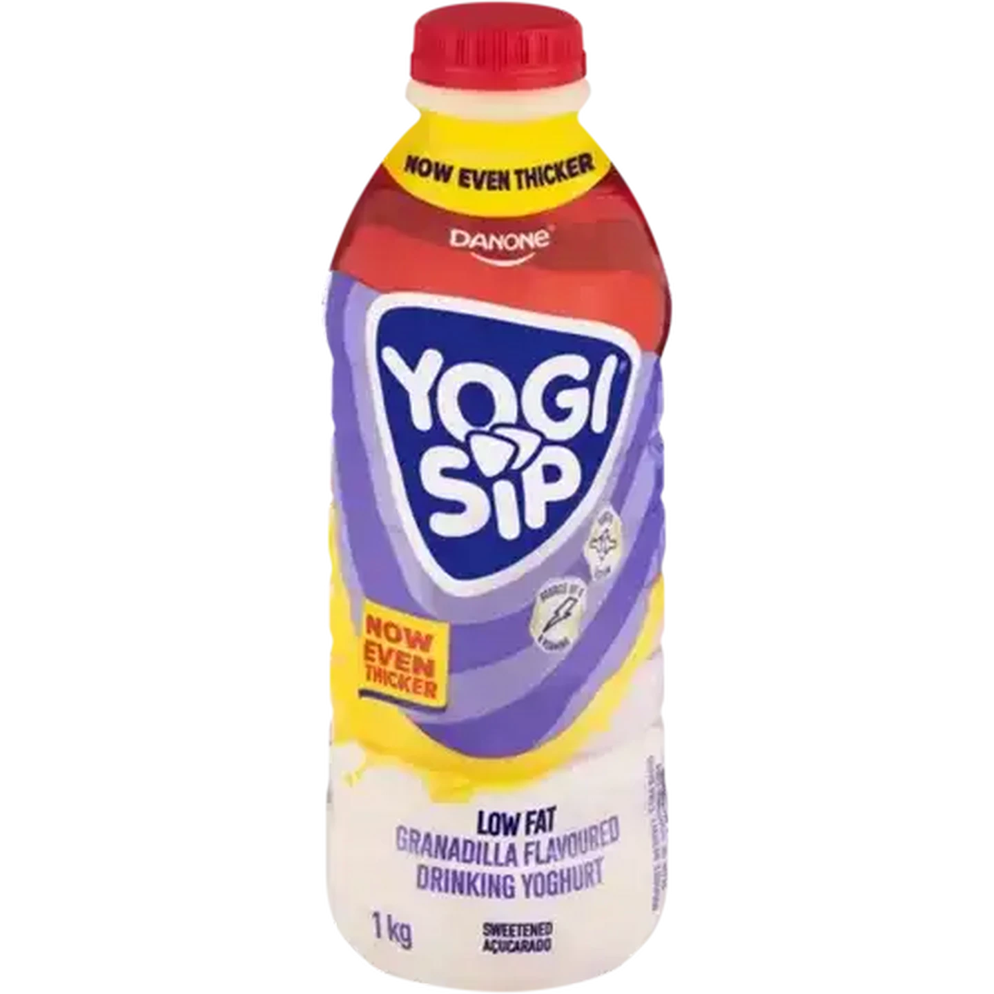 Image of Danone Yogi Sip Granadilla Flavoured Low Fat Drinking Yoghurt 1kg