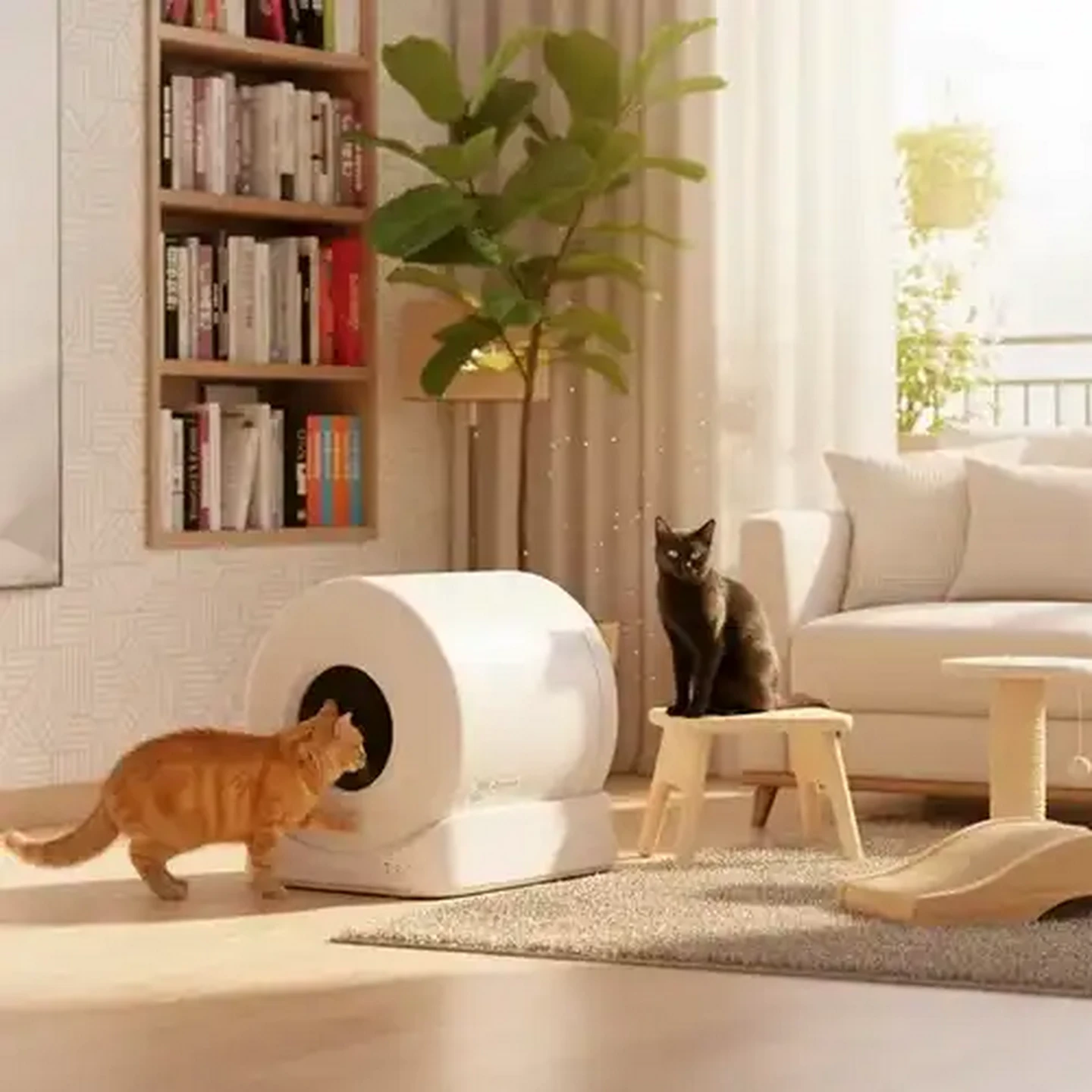 Checkers Sixty60 | Daro White Comfy Smart Cat Litter Box 50L