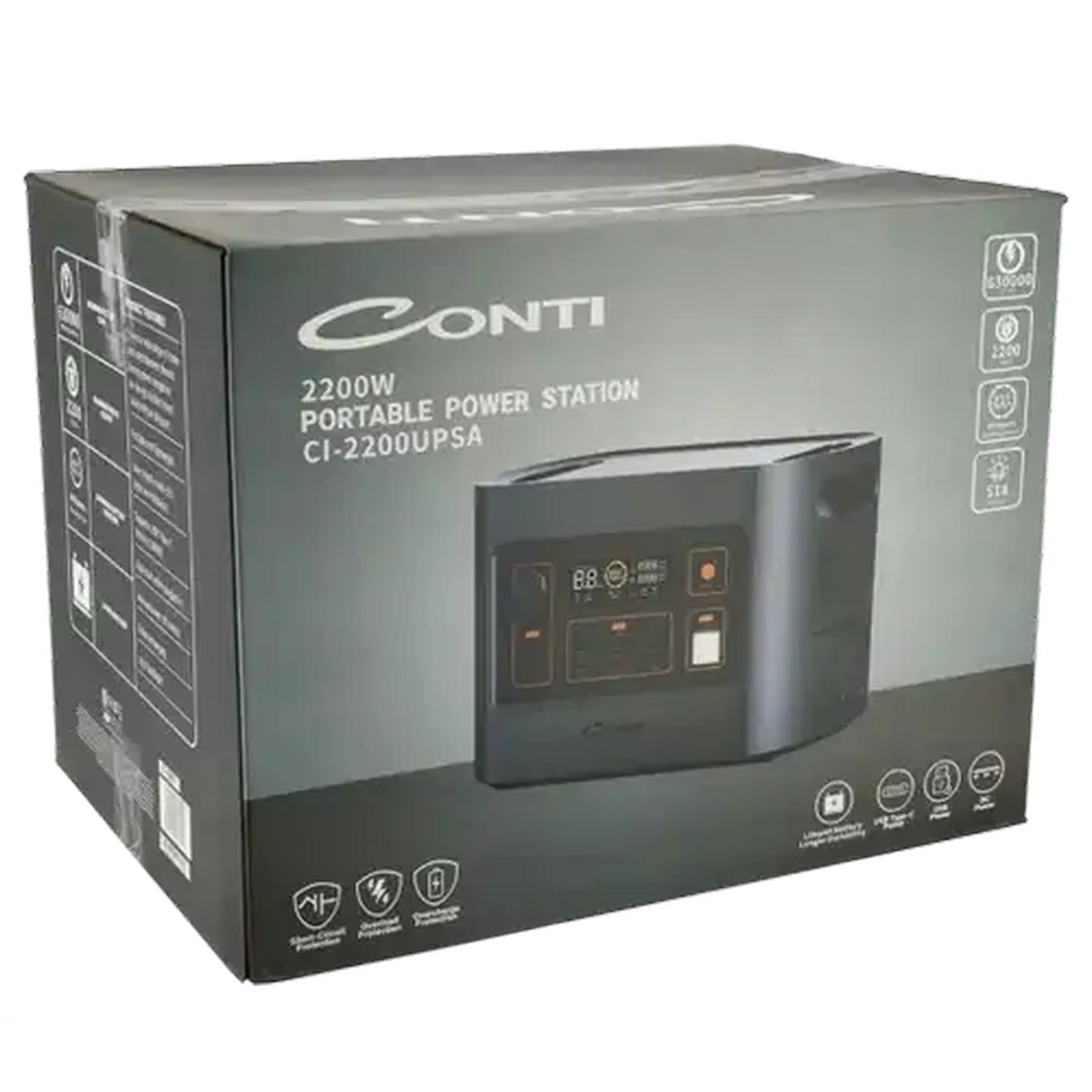 Image of Conti Portable Power Station UPS 2200W
