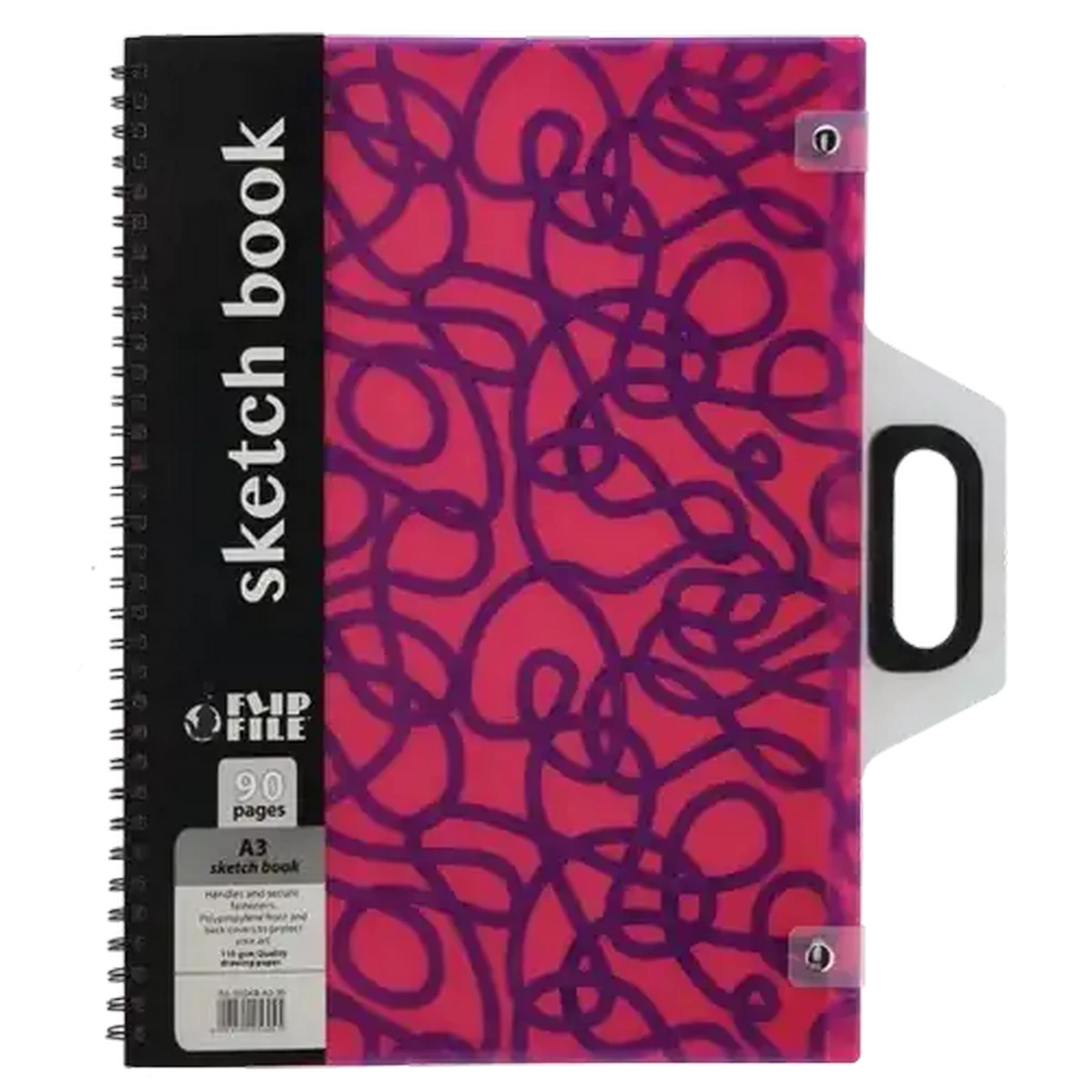 Checkers Sixty60 | Flip File Pink A3 Sketch Book