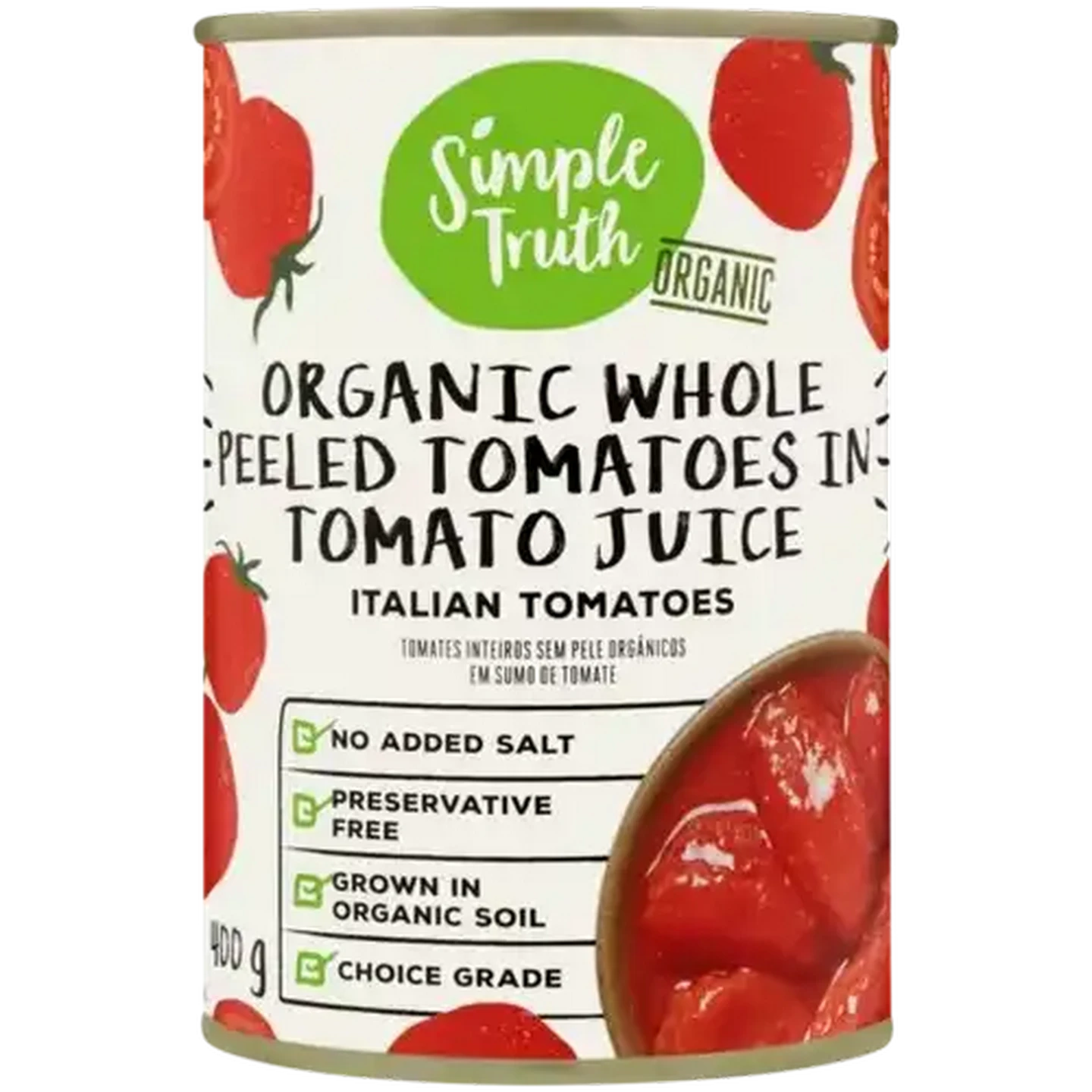 Checkers Sixty60 | Simple Truth Organic Whole Peeled Tomatoes in