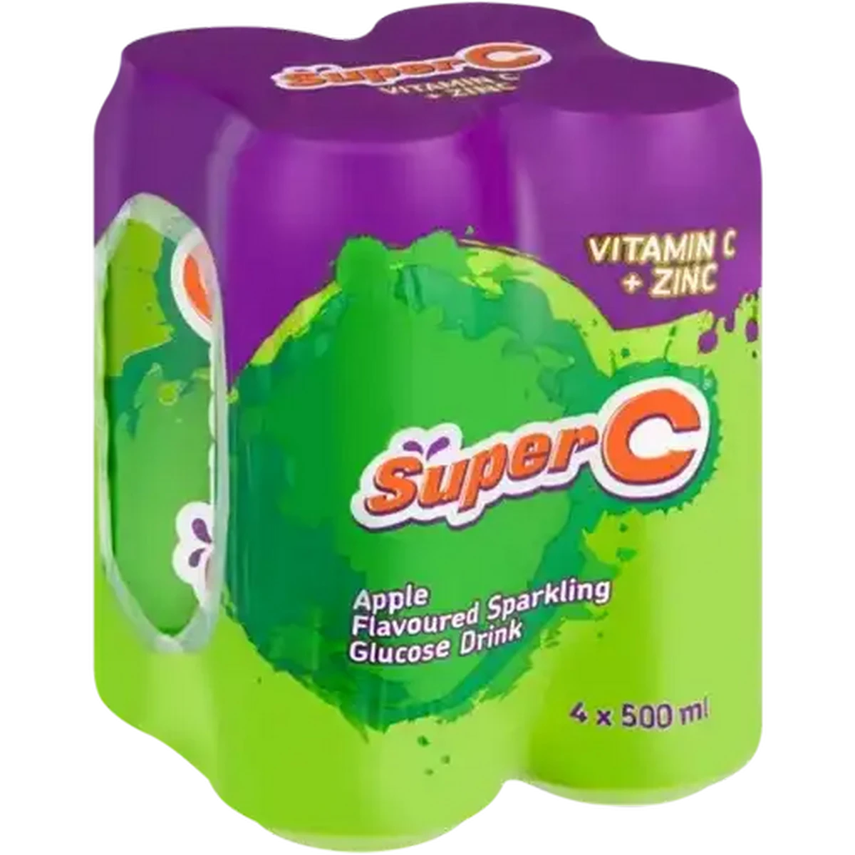 Checkers Sixty60 | Super C Apple Flavoured Sparkling Glucose Drink