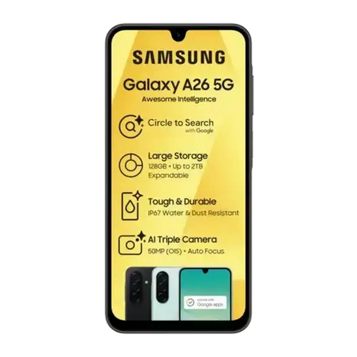 Checkers Sixty60 | Samsung Galaxy A26 5G Black Smartphone 128GB