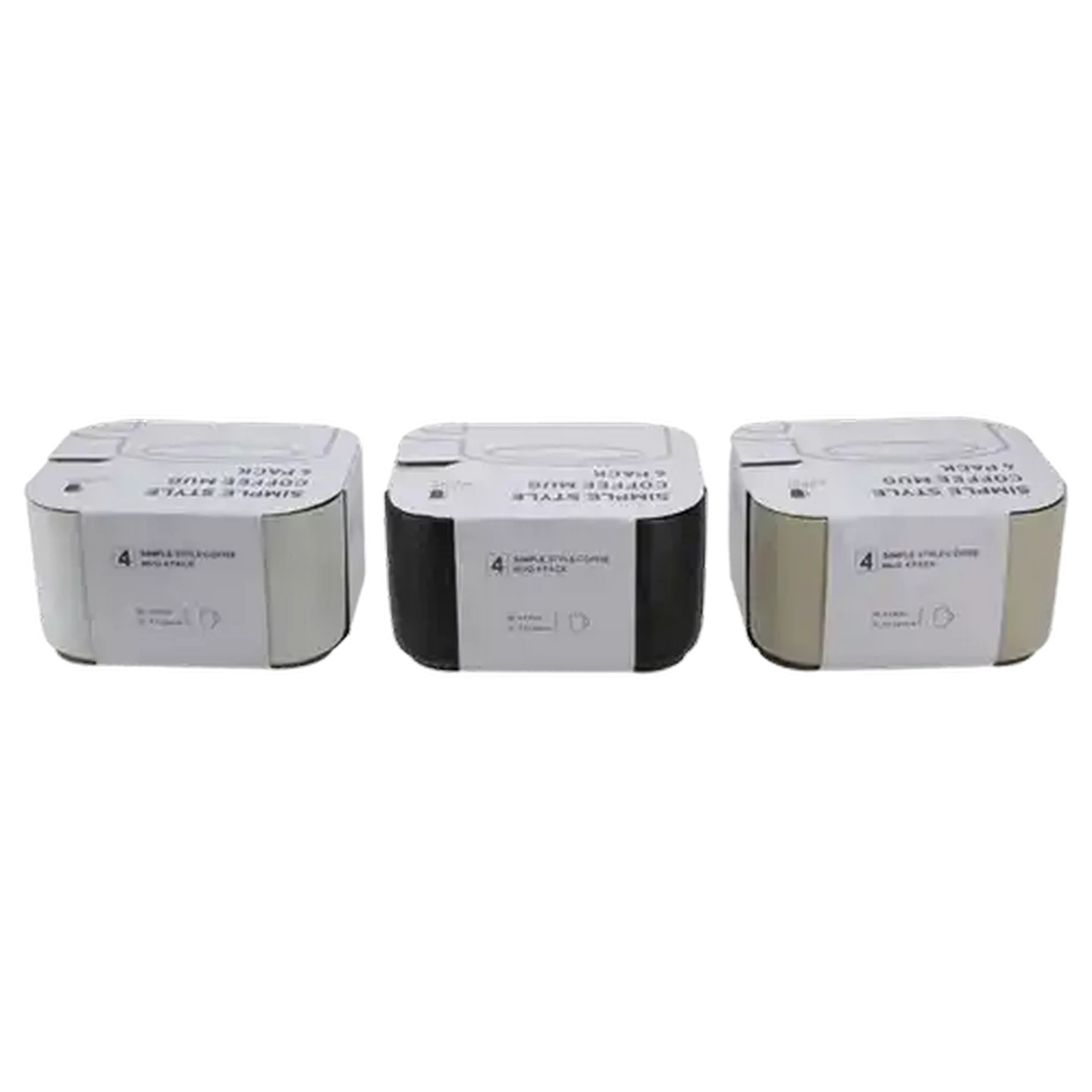 Checkers Sixty60 | Simple Style Coffee Mugs 4 Pack 370ml (Colour