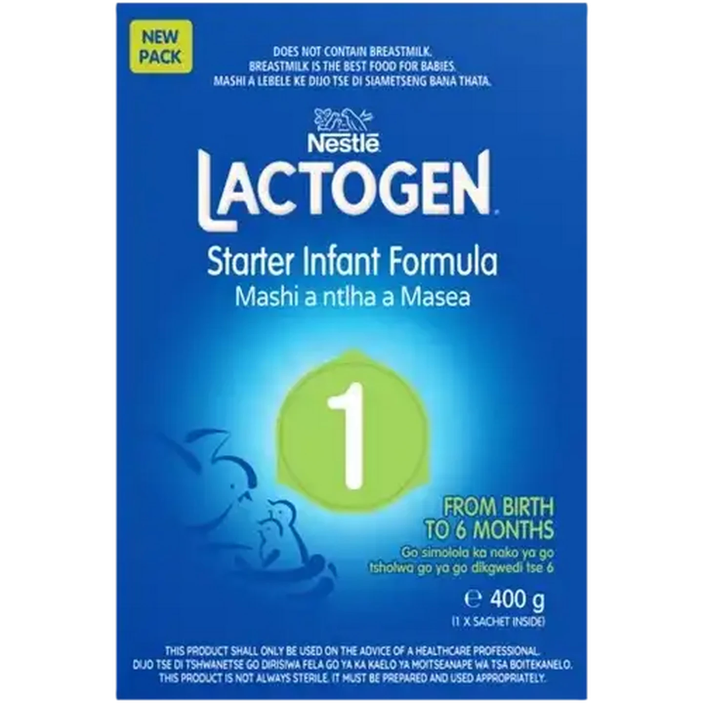 Image of Nestlé Lactogen Stage 1 Starter Infant Formula 400g