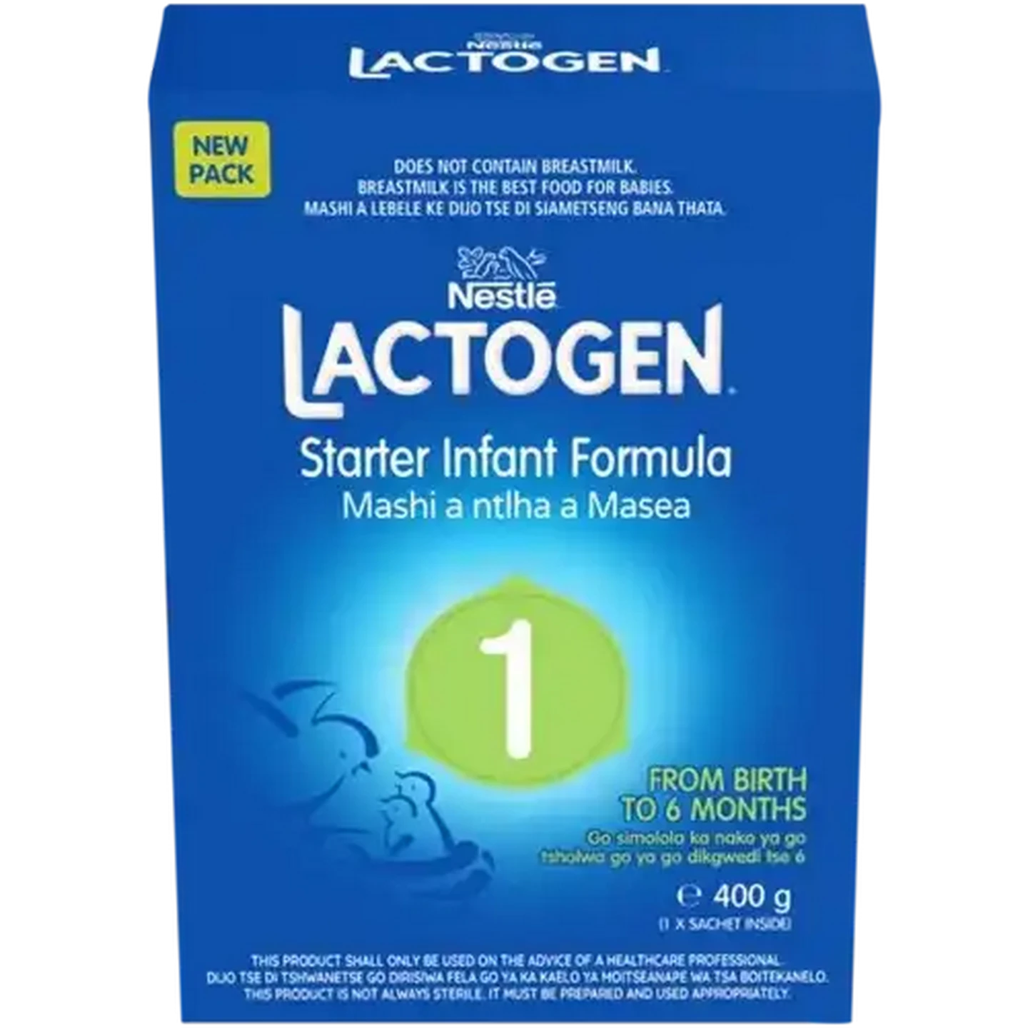 Image of Nestlé Lactogen Stage 1 Starter Infant Formula 400g