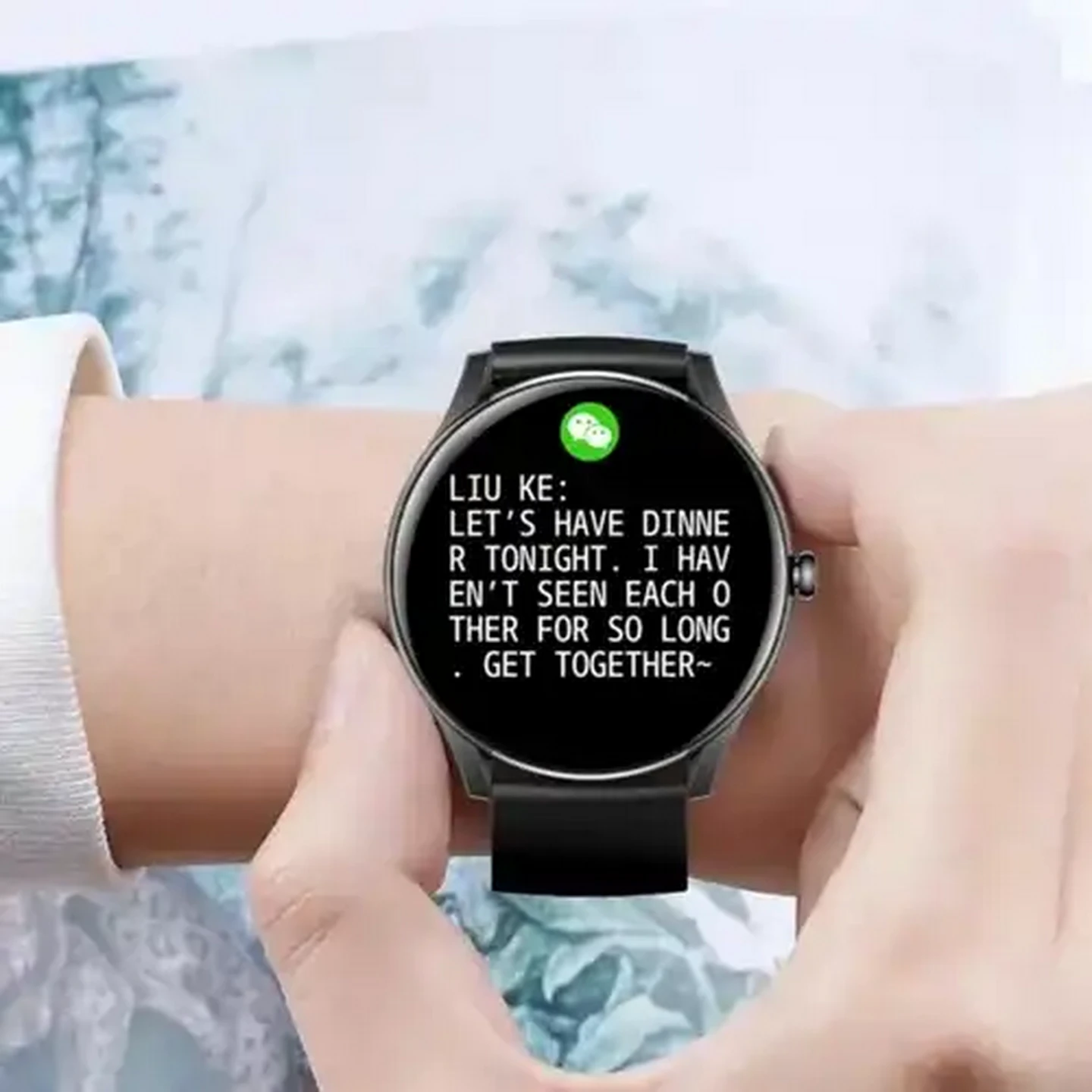 Image of Polaroid Elite Black Smart Watch