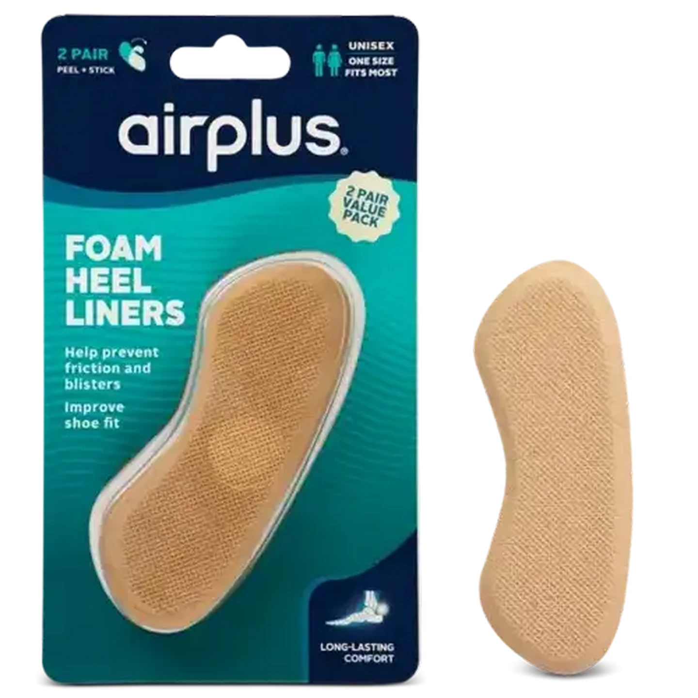 Checkers Sixty60 | Airplus Foam Unisex Heel Liners Nude