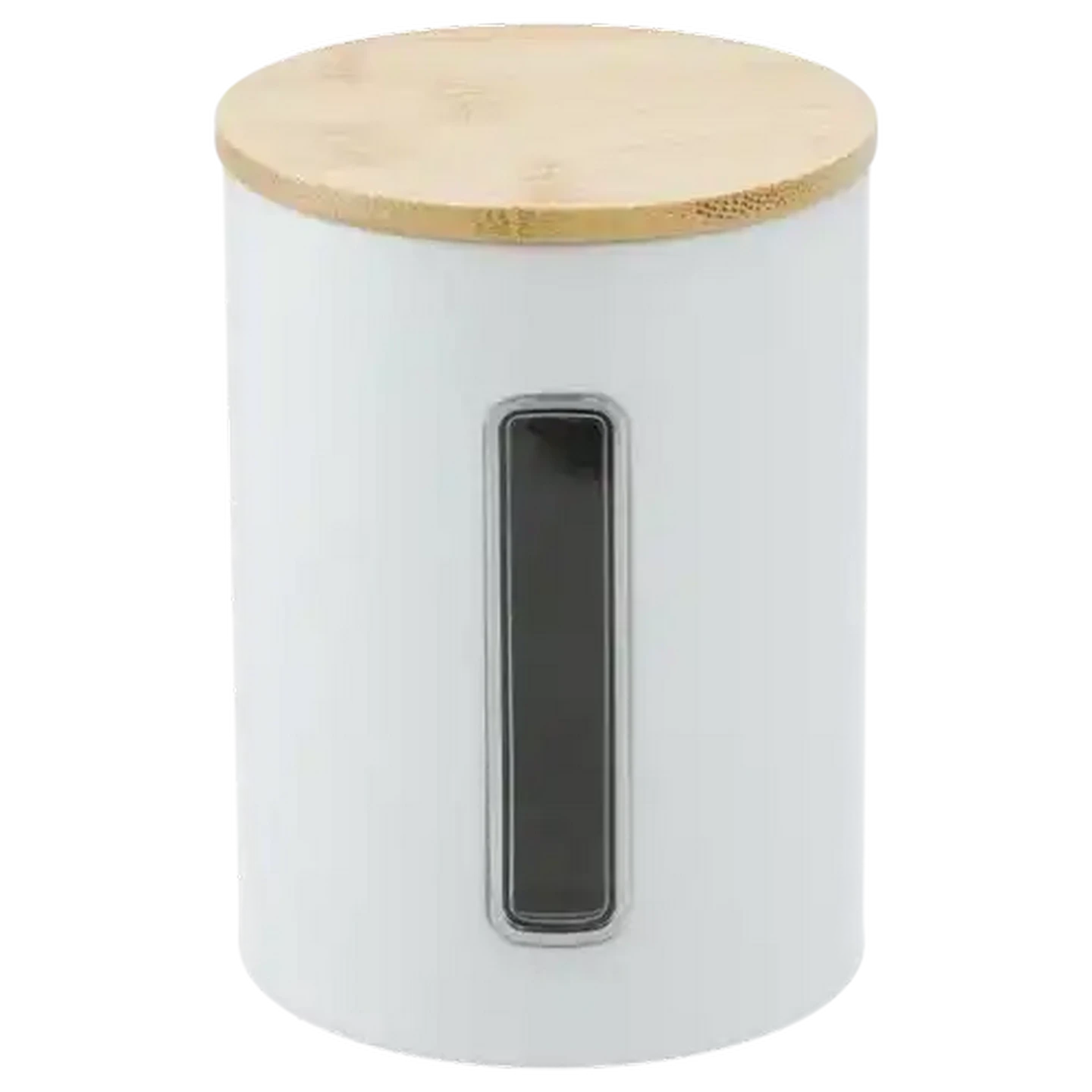 Image of Sand Small Tin Canister with Window