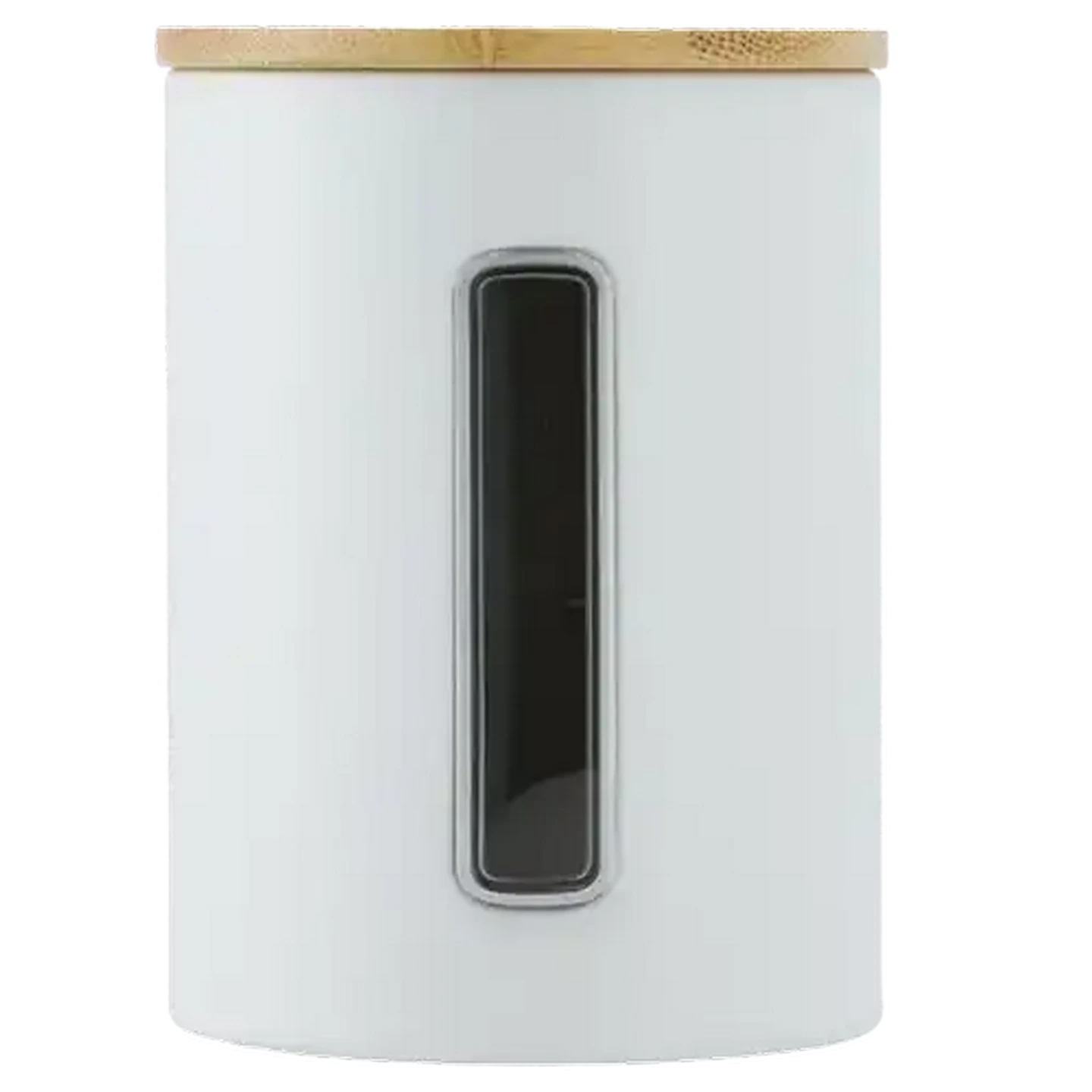 Image of Sand Small Tin Canister with Window