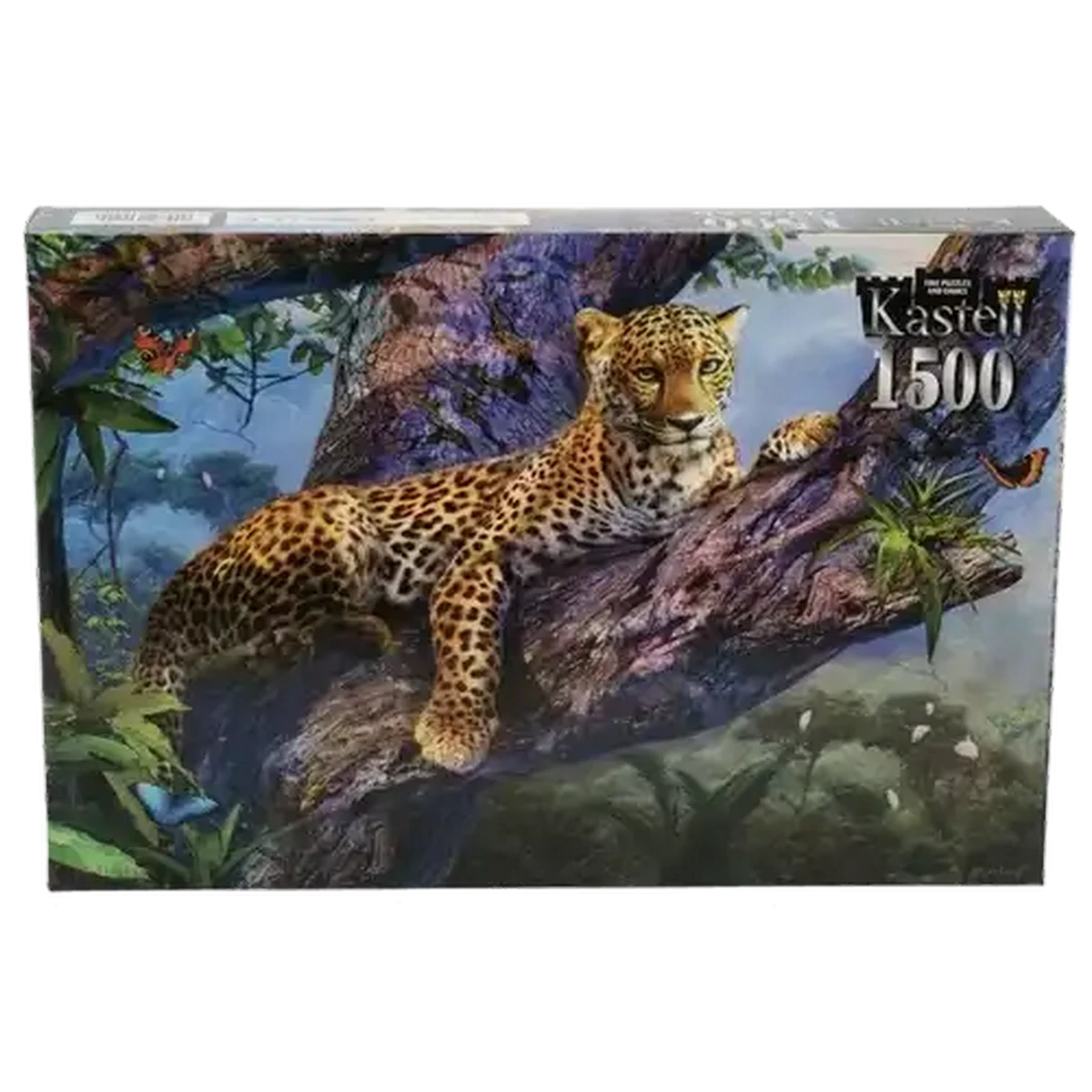 Puzzle　511MS Checkers Sixty60 | Kastell Wildlife Leopard Puzzle 1500 Piece