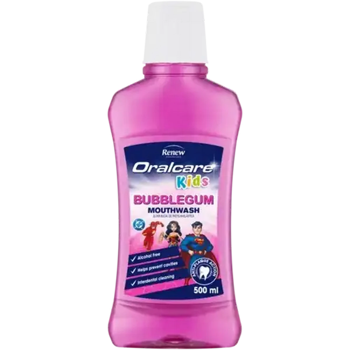 checkers-sixty60-renew-oralcare-bubblegum-kids-mouthwash-500ml