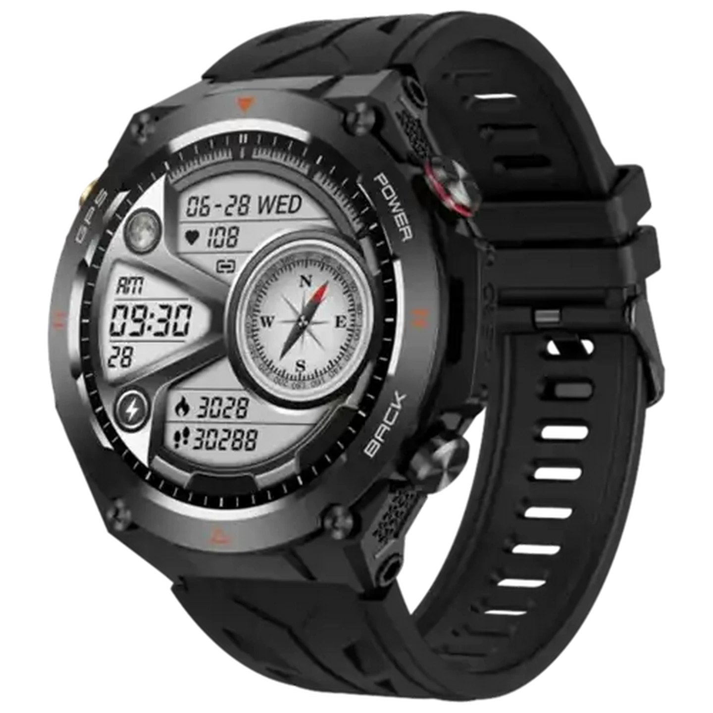 Image of Polaroid Pulse Black Smart Watch