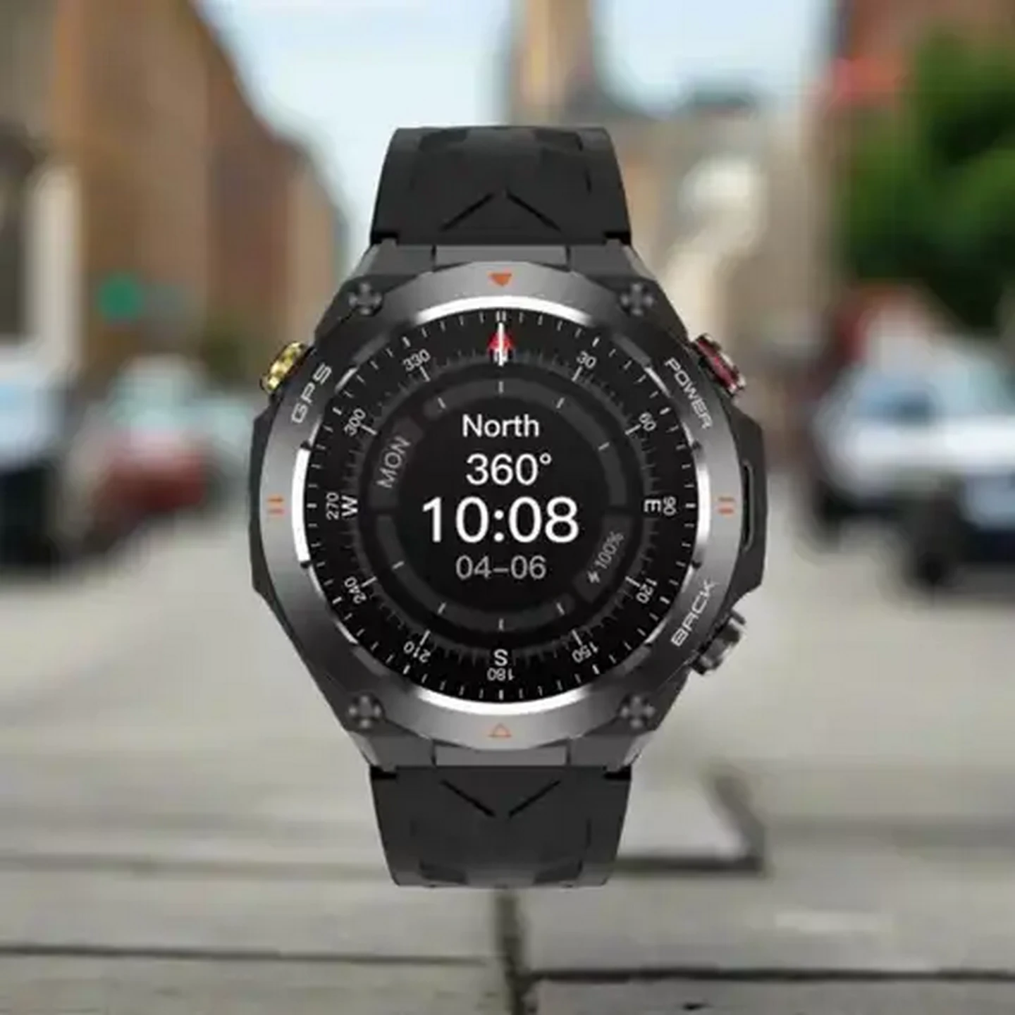 Image of Polaroid Pulse Black Smart Watch