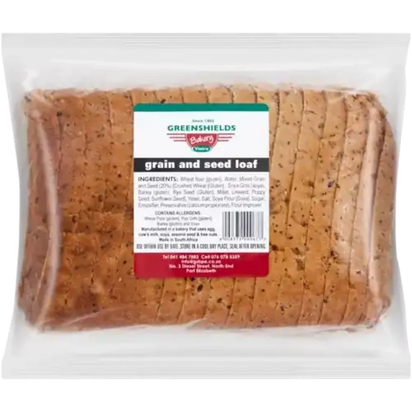 Checkers Sixty60 | Greenshields Bakery Grain & Seed Loaf