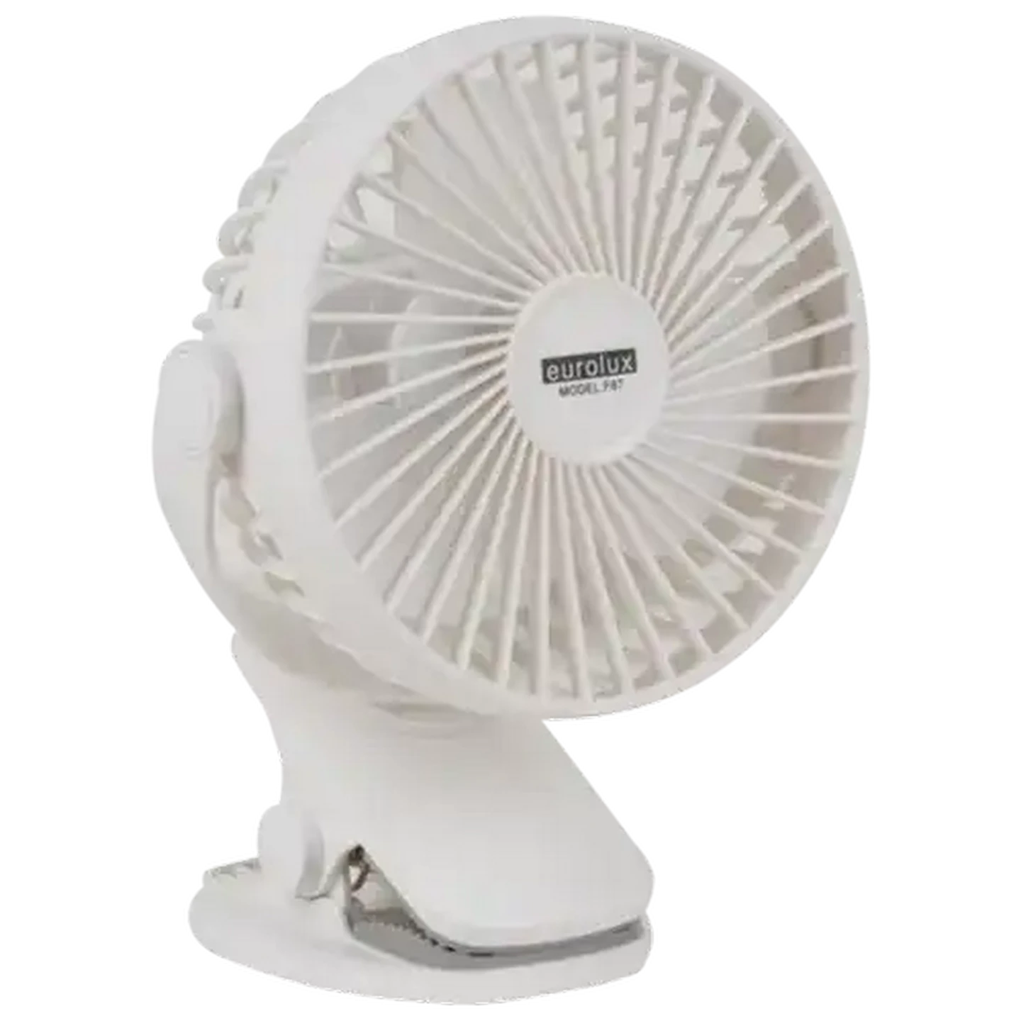 Image of Eurolux Portable Rechargeable Mini Clip-On Fan