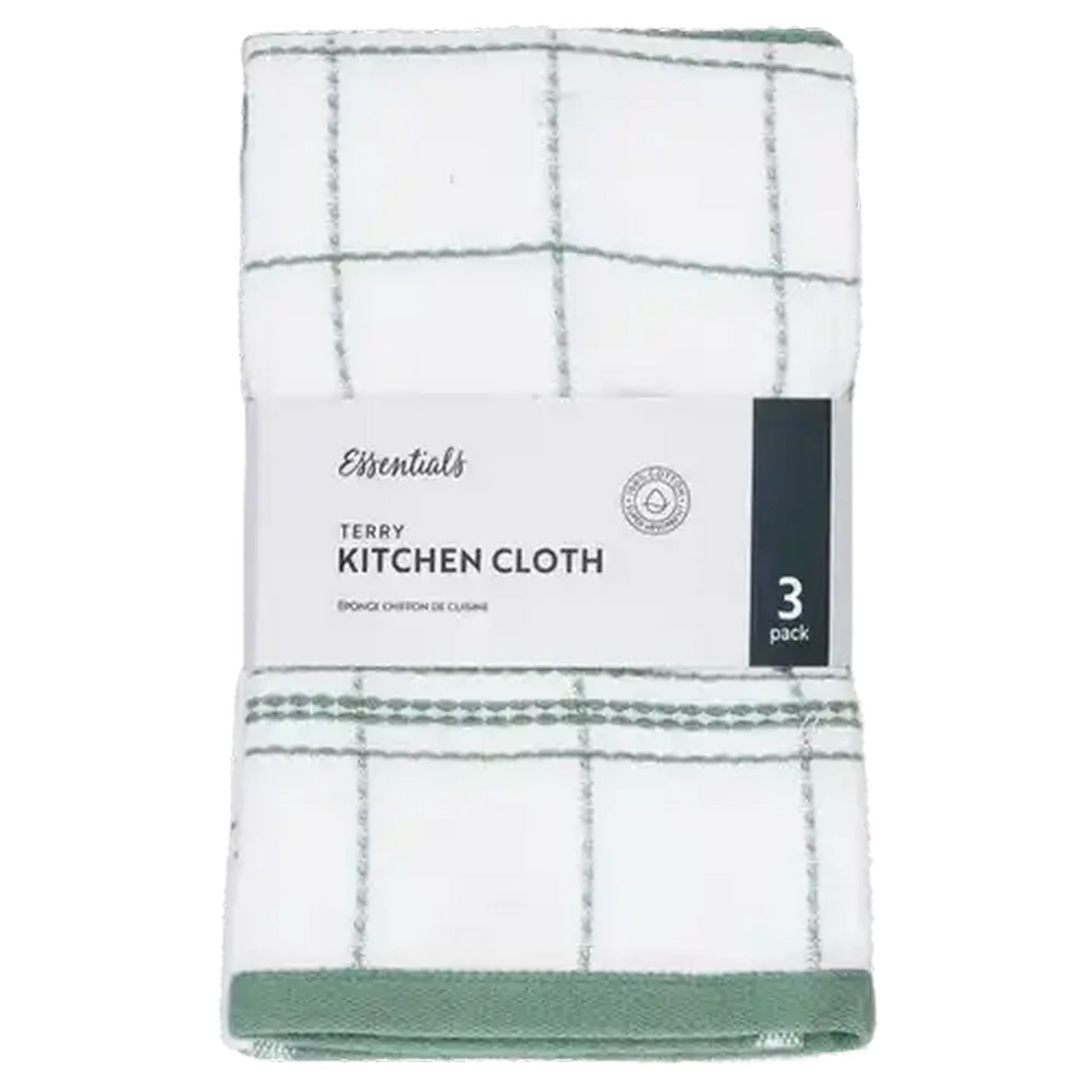 Checkers Sixty60 | Essentials Terry Kitchen Cloth 3-Pack (Design