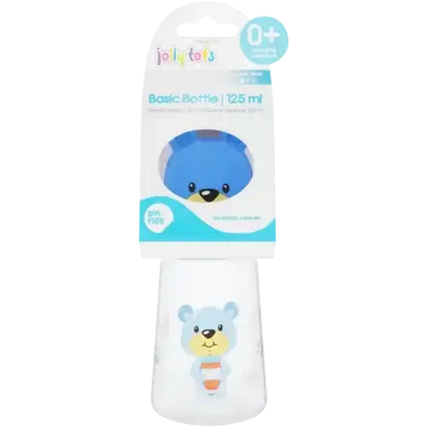 Image of Jolly Tots Slow Flow Basic Bottle 125ml