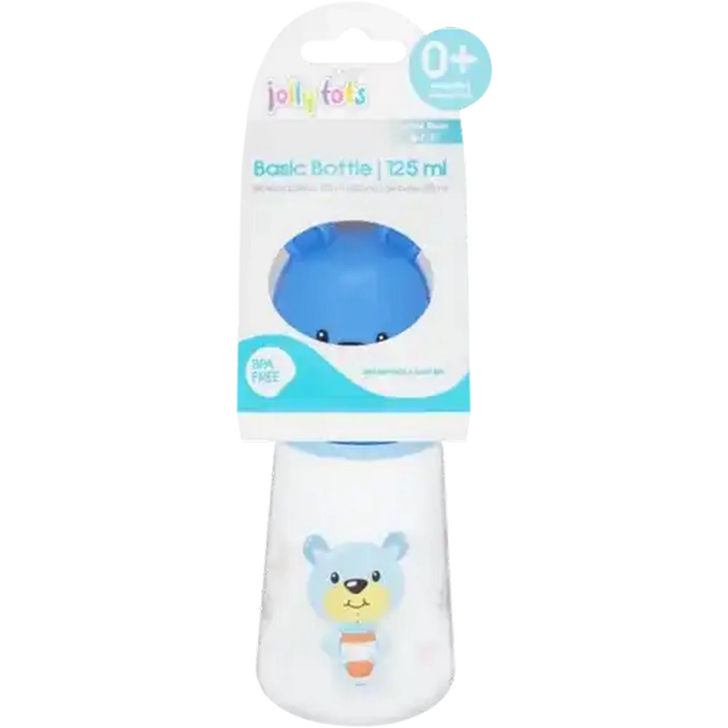 Image of Jolly Tots Slow Flow Basic Bottle 125ml