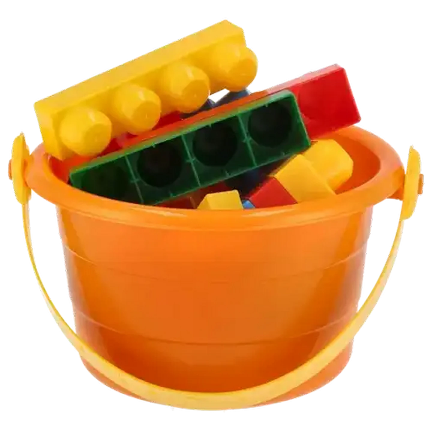 Image of Zeus Round Bucket with Blocks 25 Piece
