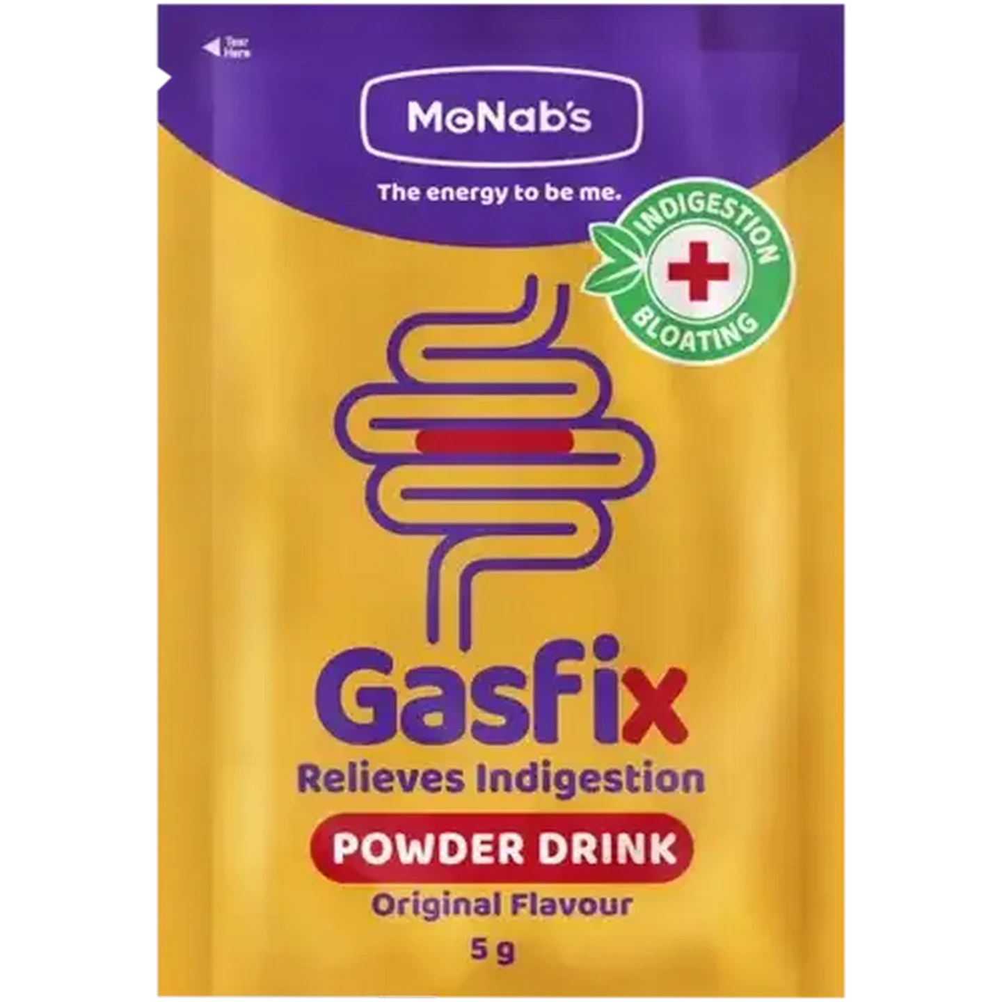 Image of McNab's Original Flavour Gasfix Powder Drink 5g
