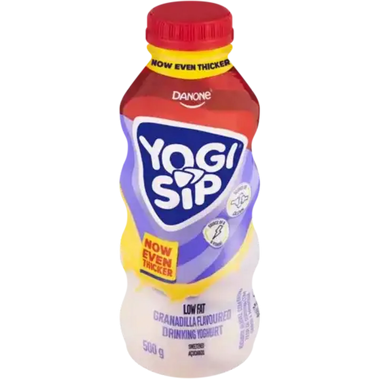 Image of Danone Yogi Sip Granadilla Flavoured Low Fat Drinking Yoghurt 500g