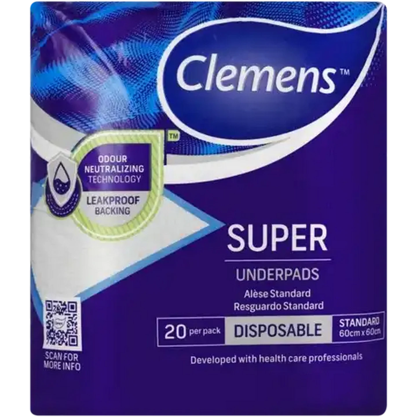 Checkers Sixty60 | Clemens Super Disposable Underpads 20 Pack