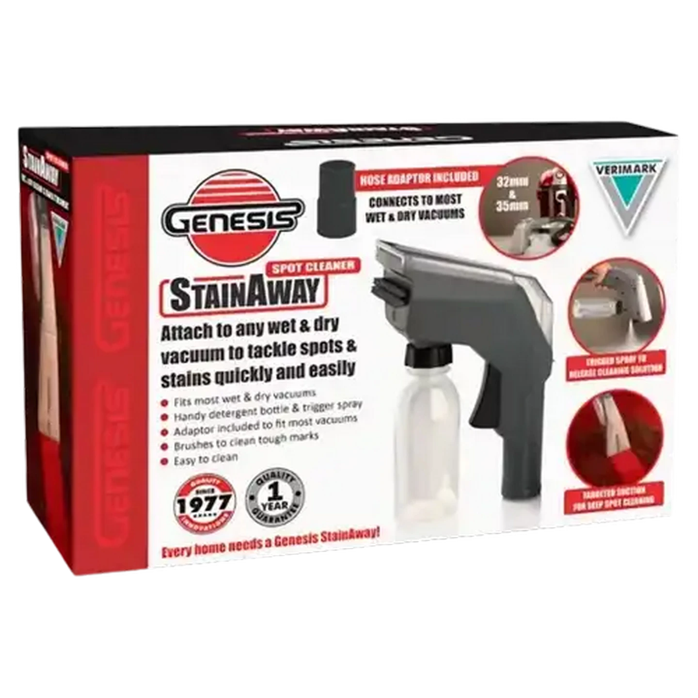 Image of Genesis Stainaway Spot Cleaner Vacuum Attachment 1 Piece