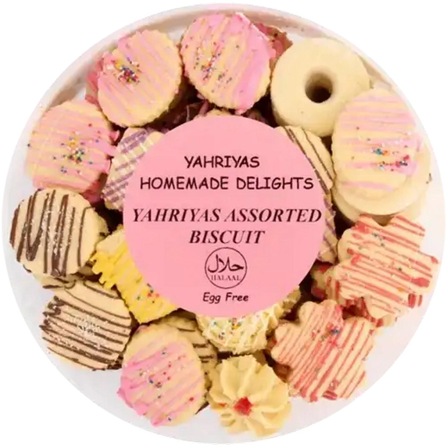 Checkers Sixty60 | Yahriya's Homemade Delights Assorted Biscuits 1kg