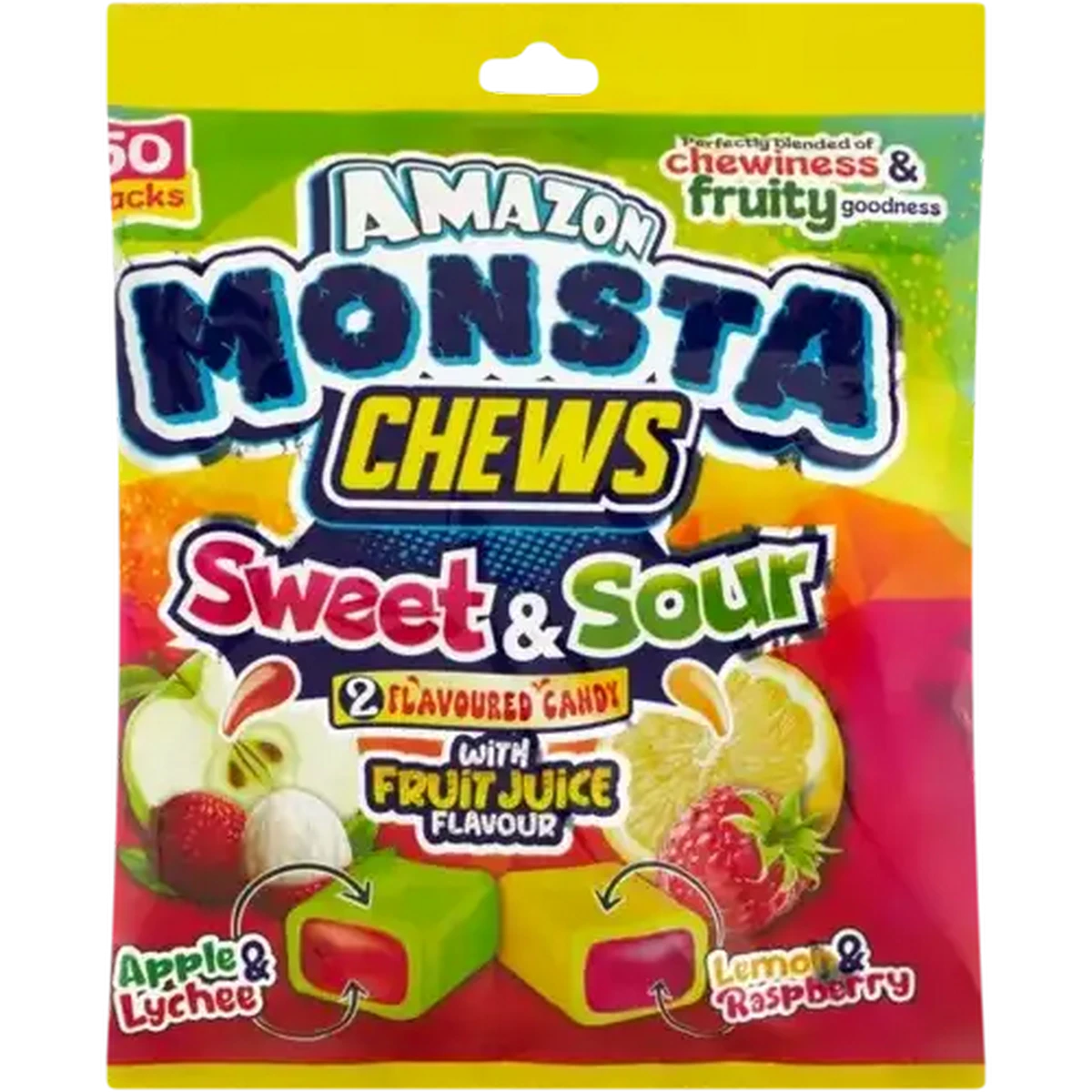 Checkers Sixty60 | Amazon Monsta Sweet & Sour Flavoured Chews 50 Pack