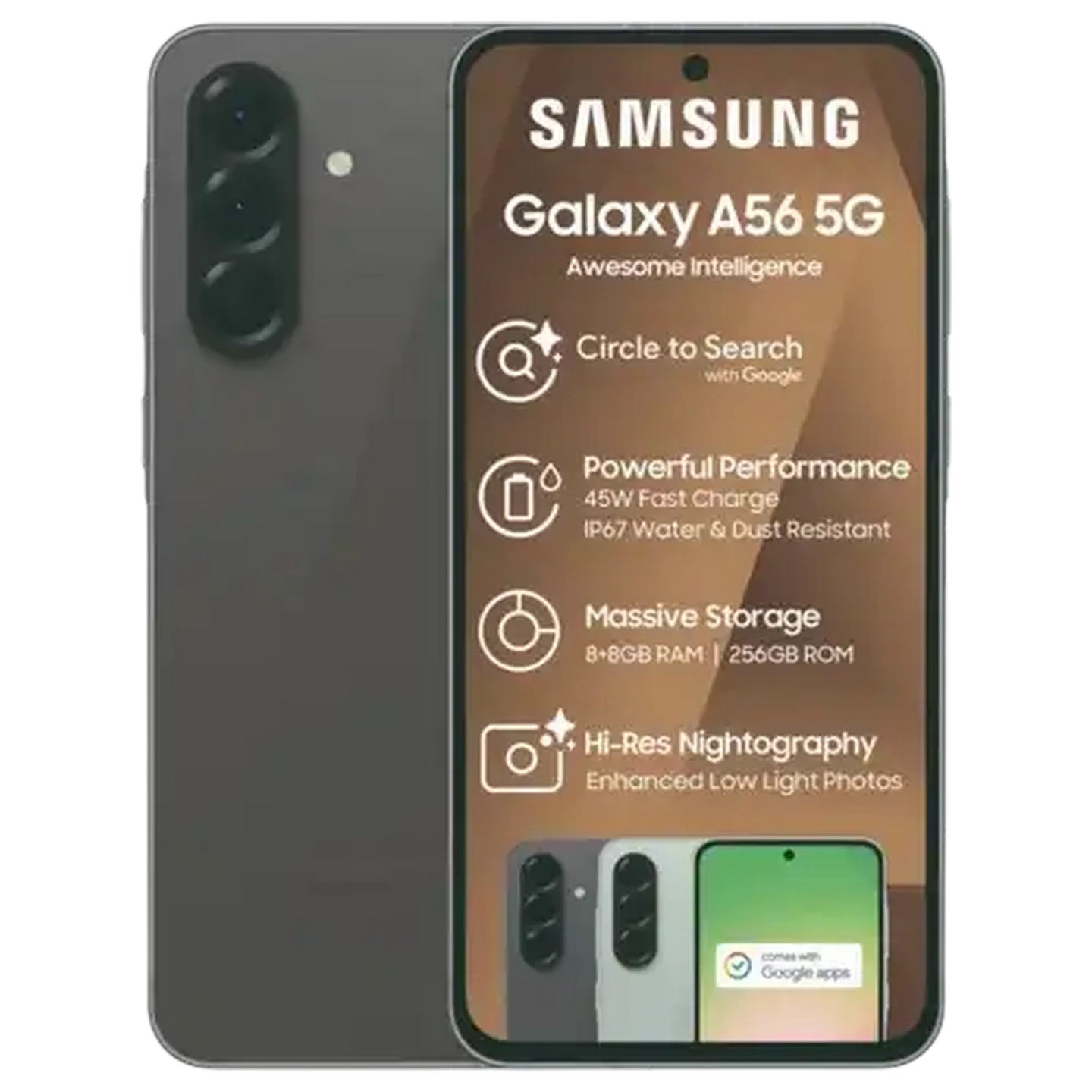 Checkers Sixty60 | Samsung Galaxy A56 Black Dual-Sim Smartphone 256GB