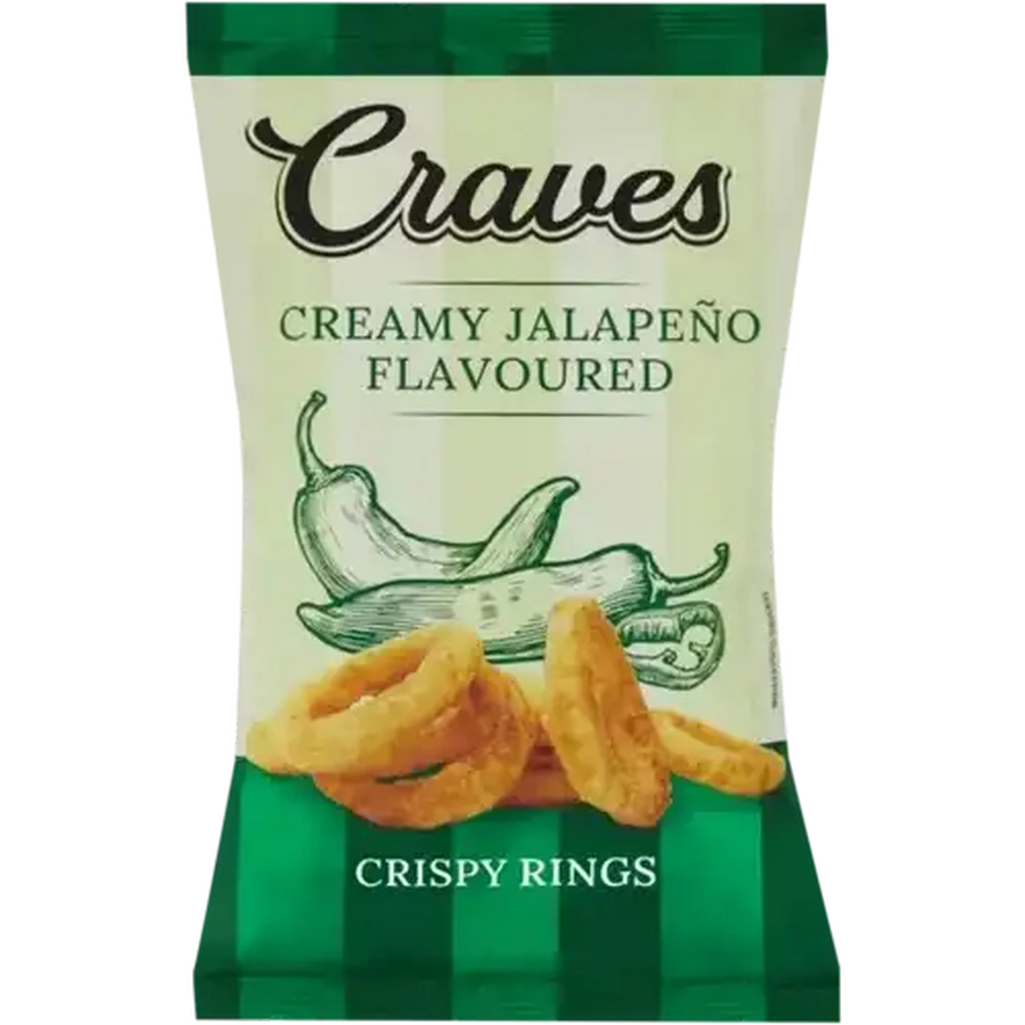 Checkers Sixty60 | Craves Creamy Jalapeño Flavoured Crispy Rings 60g